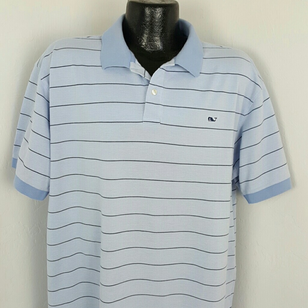 Vineyard Vines by shep language blue stripes